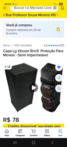 3 capas lg x boom rnc9 semi impermeáveis