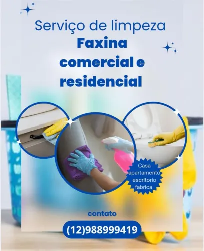 Faxina em geral..