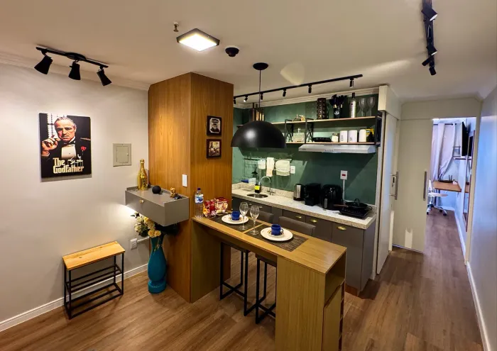 Flat Airbnb Porteira Fechada | Metrô Concessionárias | Renda Ativa