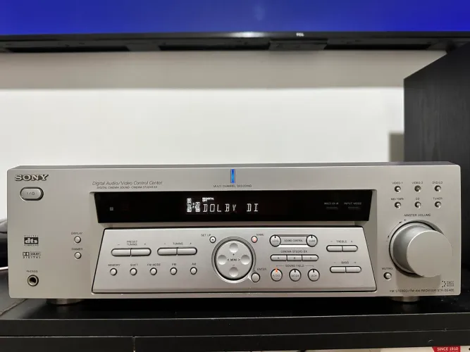 Receiver Sony STR-DE485 com Controle Remoto 