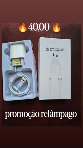Carregador de iPhone 