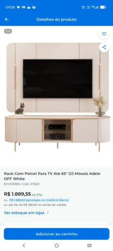 Vendo painel de tv nunca montado
