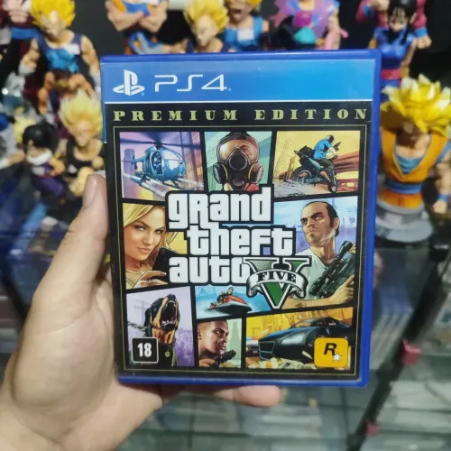 Jogo PS4 GTA Grand Theft Auto Premium Edition - Usado Semi-novo - Aceito Olxpay e Envio