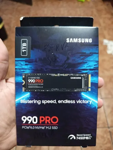 NVME Samsung 990PRO 1TB (NOVO LACRADO - NAO PECHINCHE) Melhor preço olhe a descrição