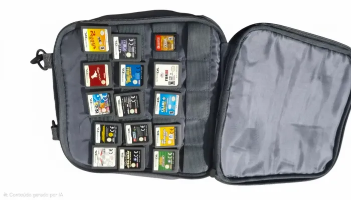 Lote Nintendo DS: 14 Jogos Originais + Bolsa Nintendo + Zelda Breath of the Wild Switch