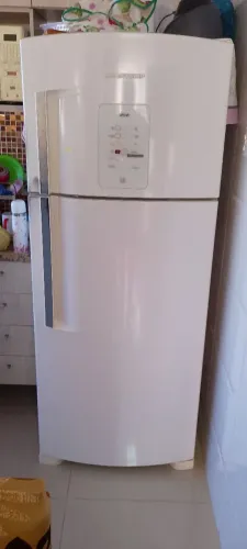 Título Geladeira Brastemp Ative! Frost Free Branca 403L - Ótimo Estado