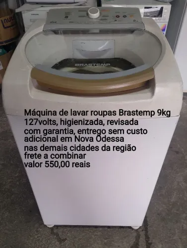 Máquina de lavar roupas 