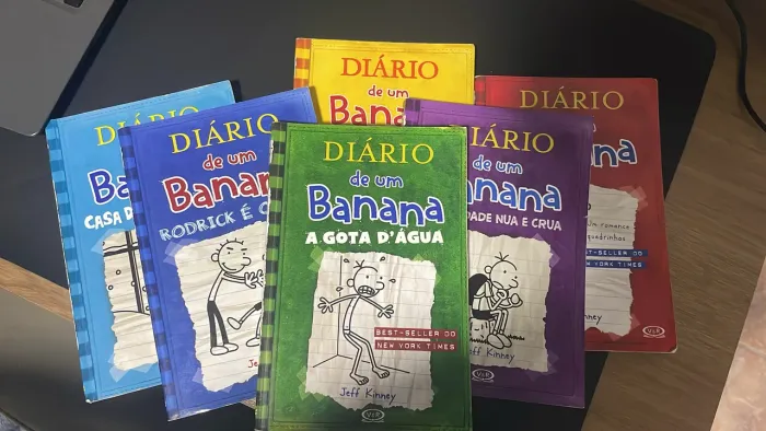 Coleção de diário de um banana do 1 ao 6