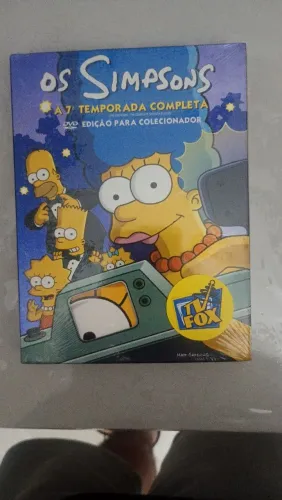 Dvd os Simpsons 7 Temporada Edição de Colecionador Lacrada