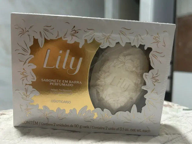 Sabonete em barra Lily