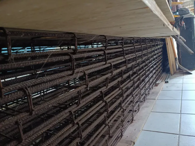 Colunas e sapatas pra lajem