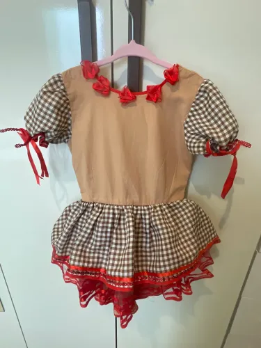 VESTIDO DE FESTA JUNINA INFANTIL