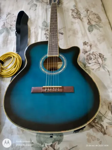 Violão Nylon Elétrico +cabo+capa