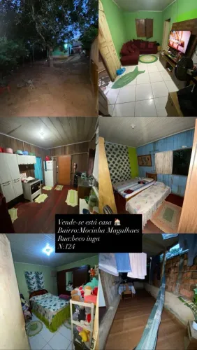 Vende-se casa no Bairro Mocinha Magalhães contato * Isabelly 