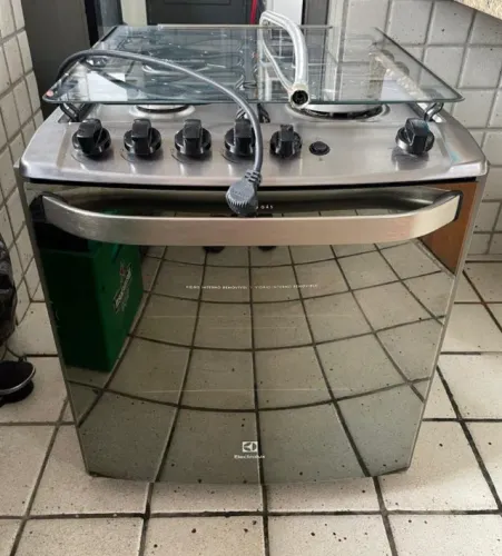 Fogão 4 Bocas de Embutir Electrolux | Grill e Tripla Chama | GLP | Prata | Bivolt | 56EXT