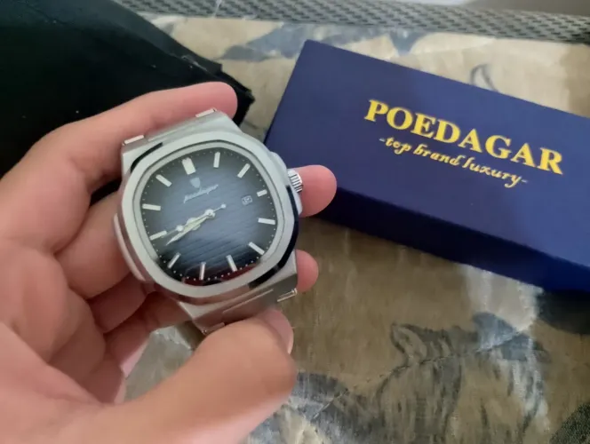 Relógio Masculino Poedagar Luxury - Estilo Casual e Elegante (Novo na Caixa)