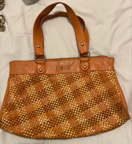 Bolsa Arezzo Couro Trançado Original - Ótimo Estado