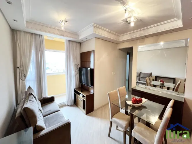Apartamento Mobiliado Para Alugar de 80m² No Condominio Reserva Mata Atlantica Bairro Jagu