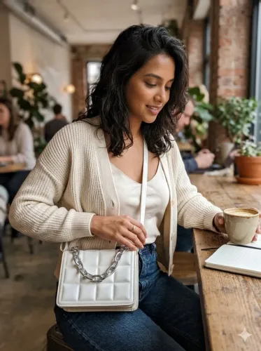 Bolsa off White correntes