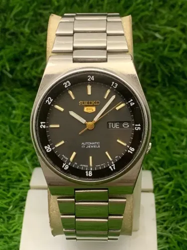 EXCLUSIVIDADE! Relógio Automatico Seiko 5 Railway Vintage Clássico 36mm RARO!