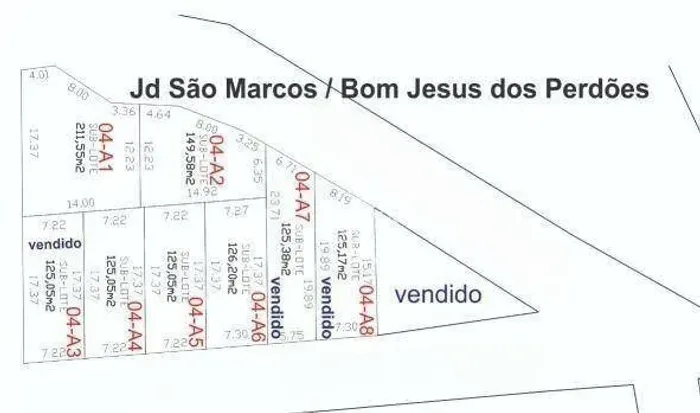 Terreno à venda, 149 m² por R$ 134.622,00 - Marf III - Bom Jesus dos Perdões/SP