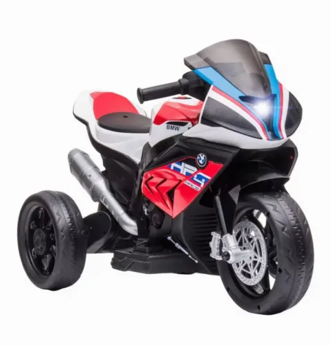 Mini Moto Elétrica Infantil Motorizada Bmw Hp4 Zippy Toys Cor Vermelho