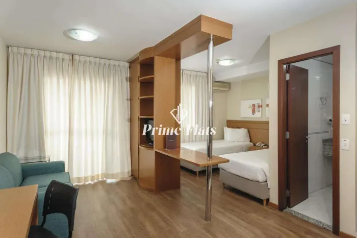 Flat Disponível para Venda no Hotel The Premium, com 37M², 1 Dormitório e 1 Vaga de Garage
