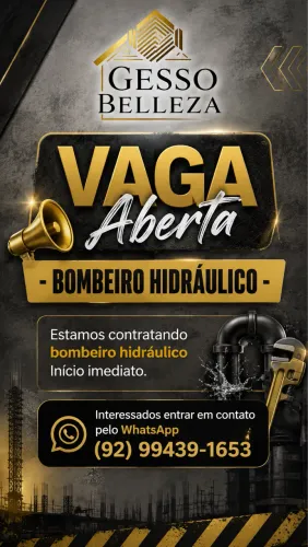 Bombeiro hidráulico e serventes