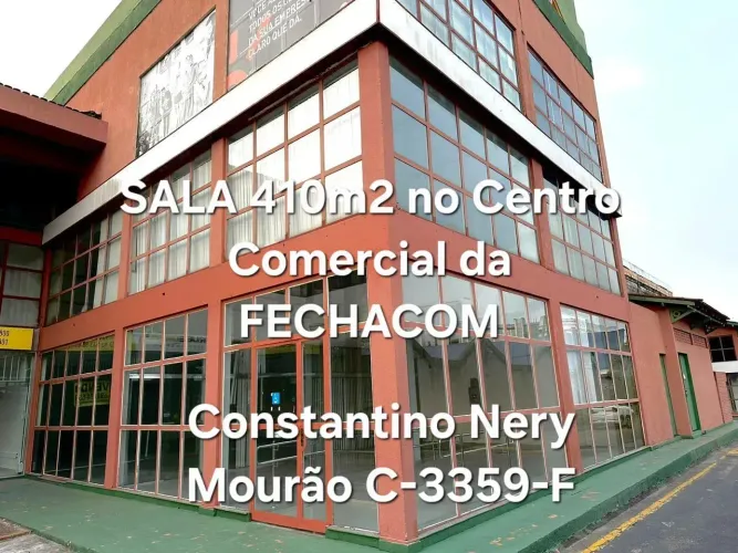 Alugo Sala Comercial com 410m2 no Centro de Negócios CASA CENTER/FECHACOM. Const Nery