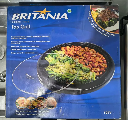 Grill Britânia - Top grill