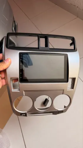 Central Multimídia H-Tec  HT-6023 já com Moldura para Honda City 2009-2014