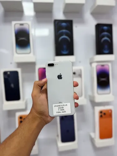 IPHONE 8 PLUS 256 GB BRANCO 100%