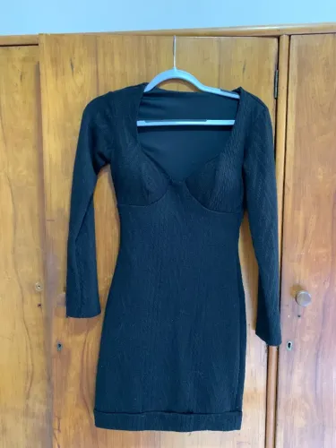 Vestido com renda P