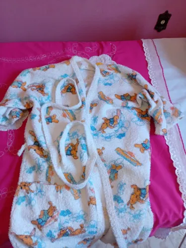 Roupão infantil masculino