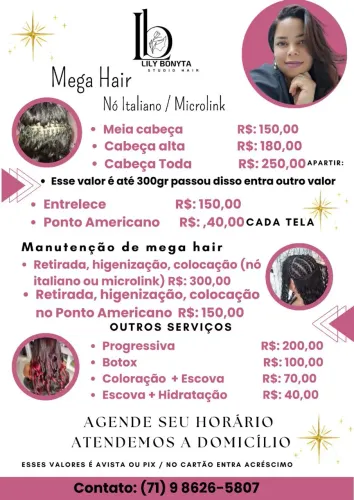 Megahista e Cabeleireira 