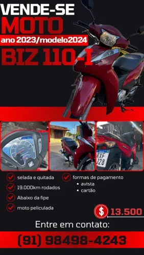 Honda Biz 110i 2023