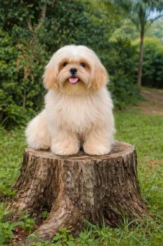 Shih-tzu Macho Lavanda - NAO É AREIA.