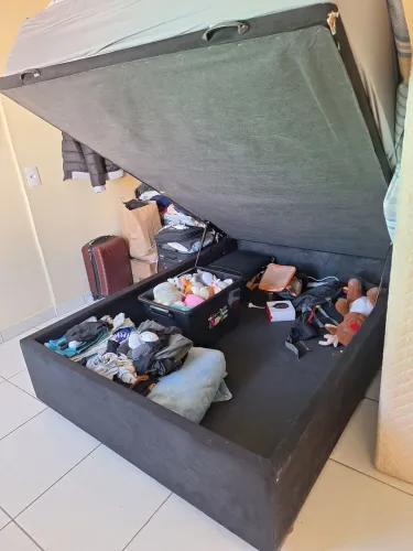 base de cama bau