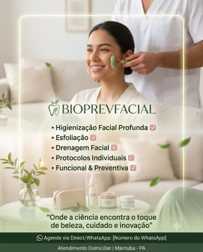 Limpeza Facial Em Home Care