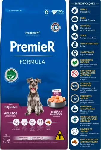 Ração premier 20kg