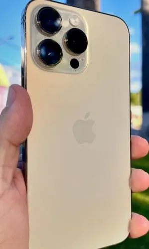 iPhone 14 Pro Max Dourado 128 GB 6 meses de garantia