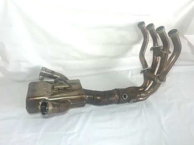Conjunto coletor do escapamento original Kawasaki Z 1000 de 2011 a 2017 usado