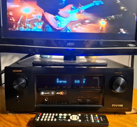 NETWORK RECEIVER DENON 7.2 AVR X3200W 105 a 180W/ch Z2AV BT WIFI ATMOS DTS-X HDMI2.0