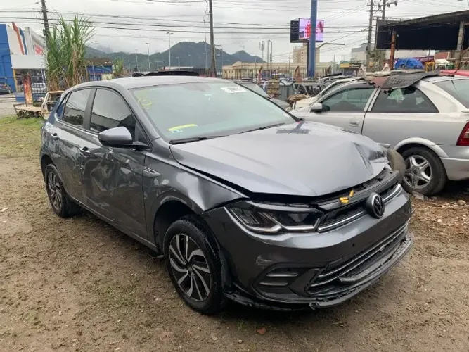 SUCATA VOLKSWAGEN POLO HIGHLINE 1.0 170 TSI 2023/2024 PARA VENDA DE PEÇAS
