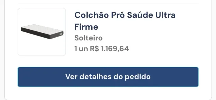 Base/Colchão Pró Saúde Ultra Firme Ortobom