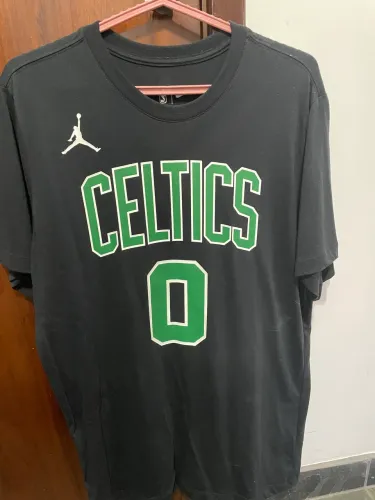 Camiseta NBA Boston Celtics preta Jayson Tatum