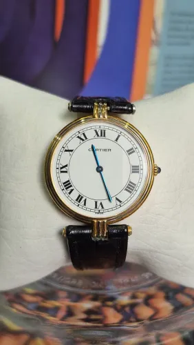 Cartier Trinity Vendome 881003 18k Gold Ladies 25mm