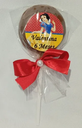 Pirulito de Chocolate Personalizado 
