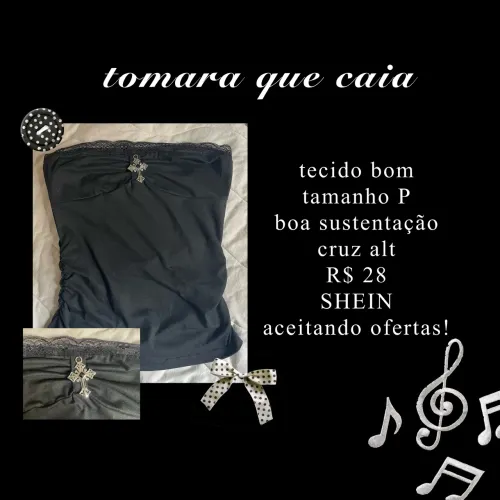 Tomara Que Caia Alt Coquette Goth Cruz