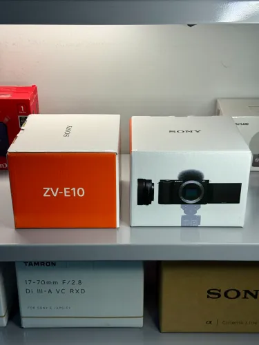 Sony Zve10 + Lente 16-50 kit (Nova) Frete Gratis